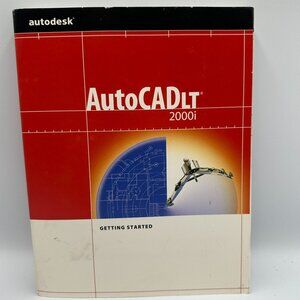 AutoCAD LT 2000i Getting Started Guide By Autodesk 2000 Softcover